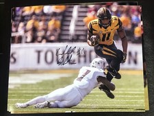 Kendall Blanton Autographed Missouri Tigers Football 8x10 Photo Coa Mizzu NFL B
