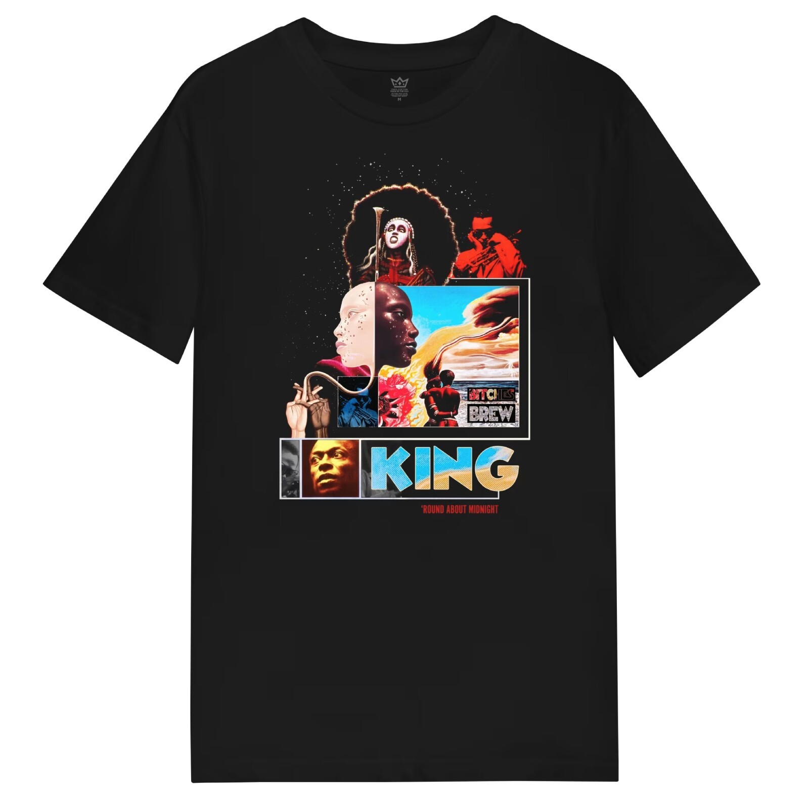 Совершенно новая мужская футболка King Miles черного цвета 4290₽