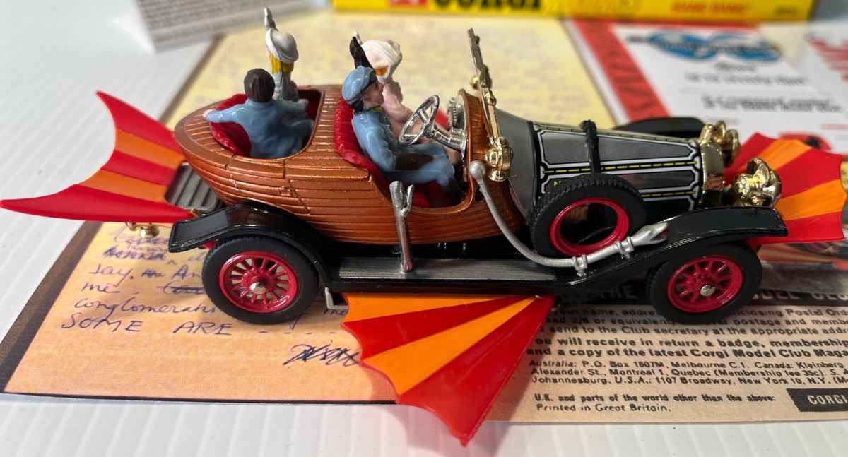 Chitty Chitty Bang bang near mintコーギートイズ Chitty Chitty Bang Bang (266) – Corgi Model Club USA