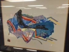 Hisashi Otsuka (Japanese b.1947 )Original Lithograph Print Hand Signed Numbered