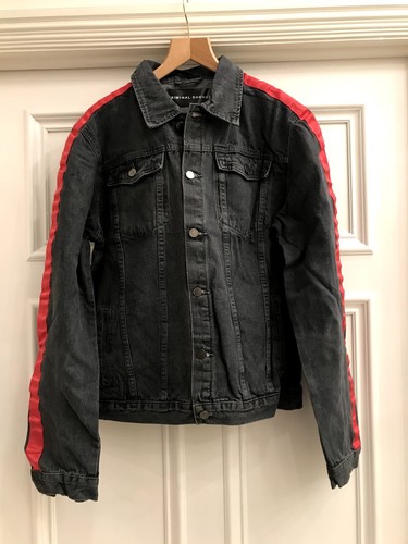 Criminal Damage Charcoal Grey Denim 