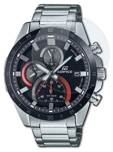 atFoliX Verre film protecteur pour Casio EFR-571DB-1A1VUEF 9H Hybride-Verre - 第 3/5 張圖片