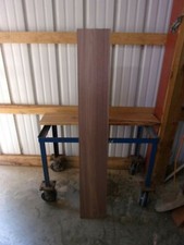 1 PC WALNUT LUMBER WOOD KILN DRIED BOARD LOT 185T 51 7/8" X 7 3/4" X 1 1/8" FLAT