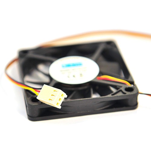 Rhombutech® Flüsterleiser Lüfter 60x60x10mm DC12V 0.13A, 3Pin Anschl. (SET 5x) - Bild 5 von 7