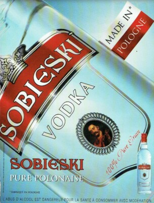 Advertising 0421 2009 Pure Polish Vodka Sobieski