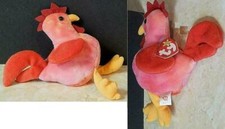 1996 TY Beanie Babies STRUT the ROOSTER with tags