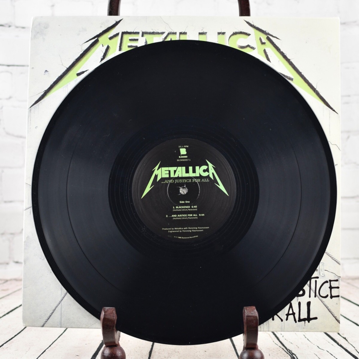 欧2discs LP llica And Justice For All BLCKND007R1,00602567690238 Blackened Recordings /00520 Metallica - And Justice For All on Blackened Deluxe
