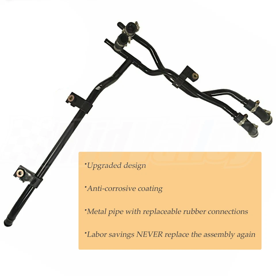 upgraded Heater Hose Pipe Tube Assembly For 05-12 Nissan Pathfinder 92408-ZL90B - Image 4 of 4