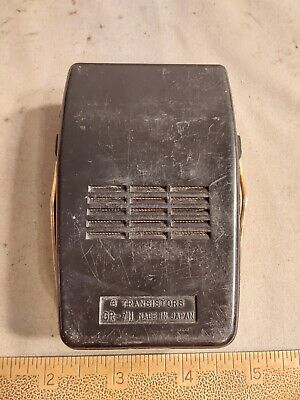 GLOBAL TRANSISTOR GR-711 6 TRANSISTOR JAPAN MADE RADIO Black GLOBAL TRANSISTOR GR-711 6 TRANSISTOR JAPAN MADE RADIO Black
