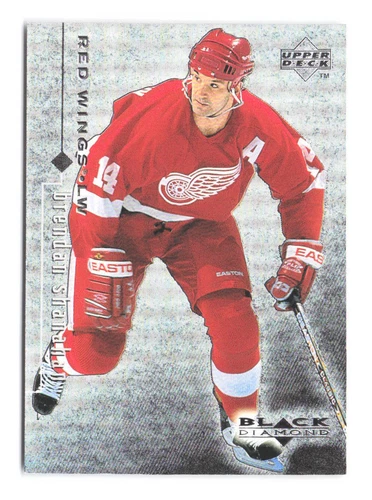 1998-99 Upper Deck Black Diamond Brendan Shanahan 33 Detroit Red Wings