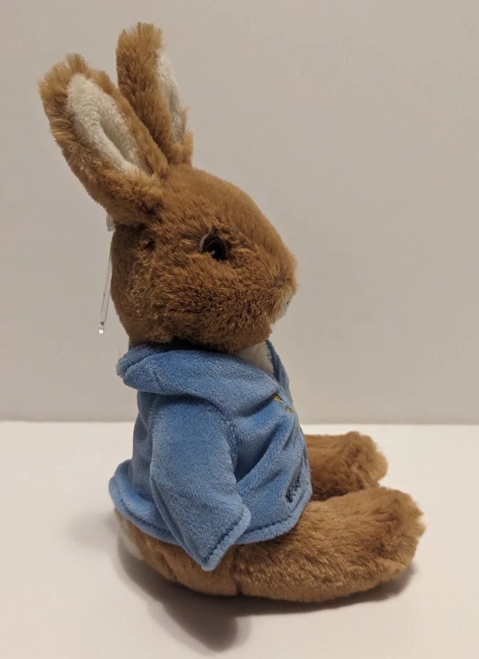 全新 原装 Peter Rabbit 豆豆毛绒 Beatrix Potter 儿童首选 8" B2 — 第 4/4 张图片