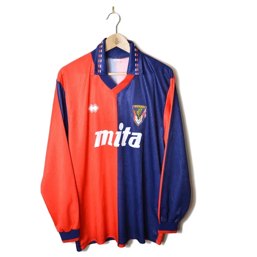 Genoa Home Football Shirt 1991/1992 L/S Long Sleeved