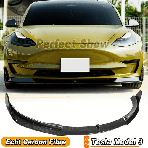 Alerón delantero de carbono para Tesla Model 3 2017-2023 - Imagen 7 de 15