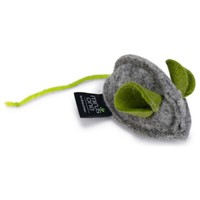 Beeztees Katzenspielzeug Maus Luca 8X5Cm Umweltfreundlich Mit Katzenminze