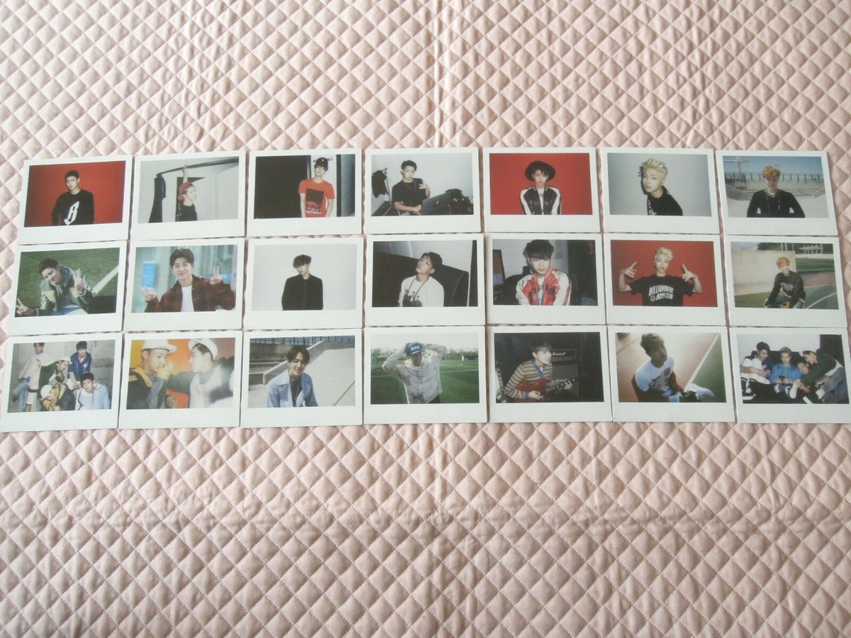 IKON Welcome Back Debut Full Album Polaroid RED VER. YG KPOP *READ 