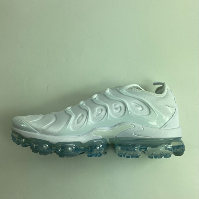 Nike Mens Air Vapormax Plus Triple White Pure Platinum 924453-100 Size 11 for sale online | eBay