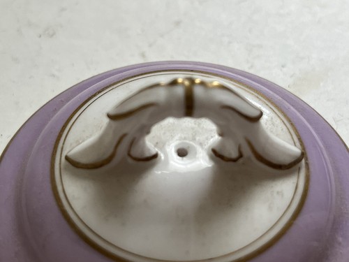 Vintage Set Of 3 Royal Worcester Lilac/ Gold Demure Coffee Tea Chocolate Pots - Picture 20 of 24