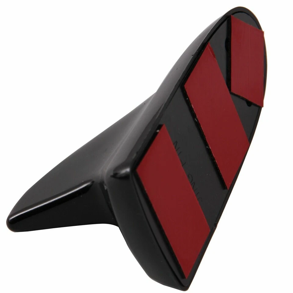 Черная автомобильная декоративная антенна с креплением на крышу в стиле акульего плавника универсальная посадка - Изображение 3 из 4