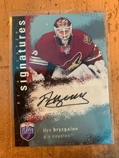 2007-08 Be A Player Signatures Autograph -  Ilya Bryzgalov