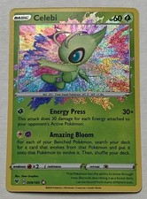Pokemon Vivid Voltage Celebi 009/185 Amazing Rare Holo NM