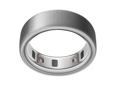 Oura Ring 4,  Größe 10, silber matt