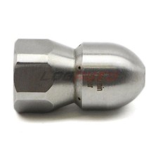 High Pressure Jetter Drain Nozzle Hose Flusher Heavy Dirty 1 Front 6 Rear 150bar