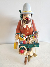 Richard Glasser Smoker Toy Ornament Peddler Dealer Erzgebirgische Volkskunst