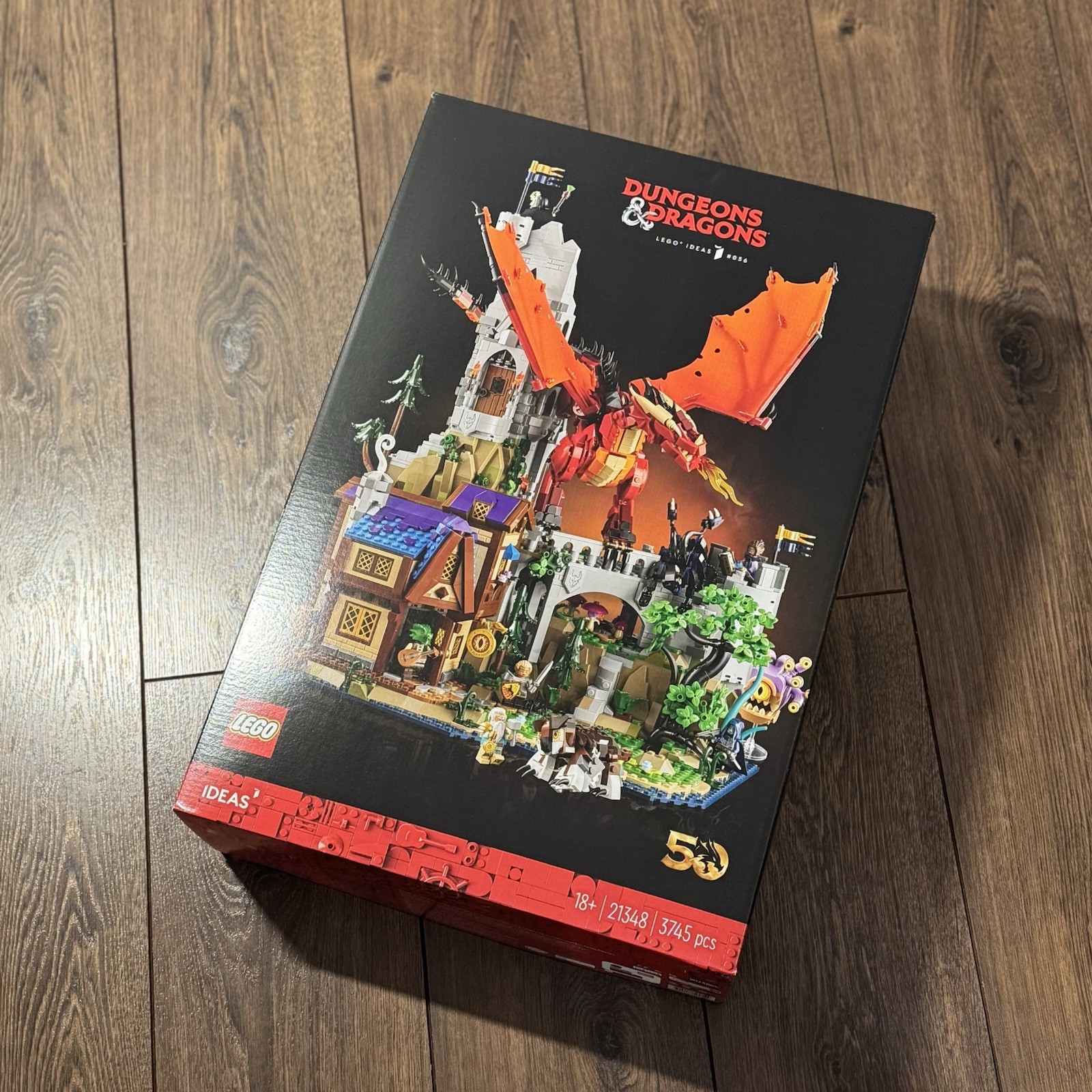 Lego Ideas Dungeons & Dragons Red Dragon’s Tale Set (21348) | Quick Postage 📦