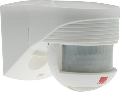 BEG Brück Electronic LC-Click -N 200 Bewegungsmelder weiß matt 91002
