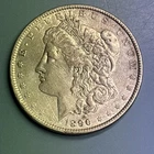 1890 $1 Morgan Silver Dollar Circulated Coin