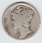 New Listing1920 Mercury Dime - Nice Silver - #16