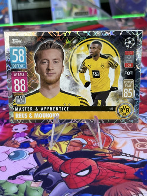 Topps Football Master & Apprentice 2021-2022 8 Karten Set.