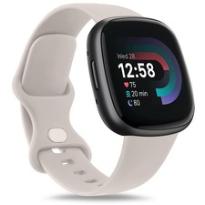 Bracelet Compatible avec Fitbit Versa 4/3 Sense / S Starlight