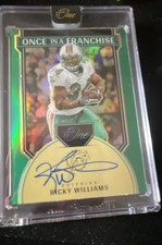Ricky Williams 2024 Panini One -  On Card Autograph 15/40