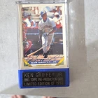 Topps 1993 Ken Griffey Jr Seattle  Card #179 520/1993 signature certified