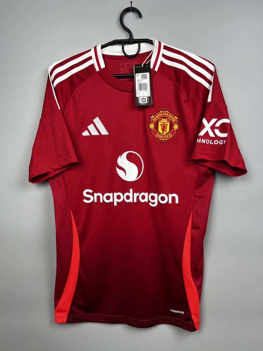ウェア Manchester United 24/25 Kit Garnacho Garnacho Manchester United Jersey 24/25 Home Soccer Shirt Men