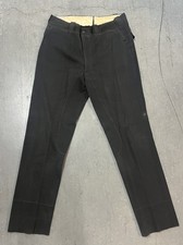Vintage 50s H Bar C Ranch Wear Western gabardine Black Pants, Size 36/32