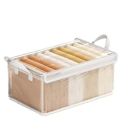 Faltbare PVC-Aufbewahrungsboxen in zwei Gr??en mit Stahlrahmen f��r Zuhause un