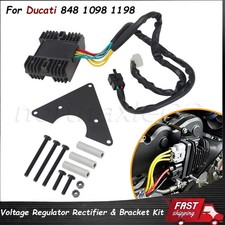 Voltage Regulator Rectifier&Mount Bracket Kit...