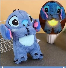 Peluche Stitch Lumineuse Doudou Led  Apaisant Sommeil Bébé Veilleuse Enfant 