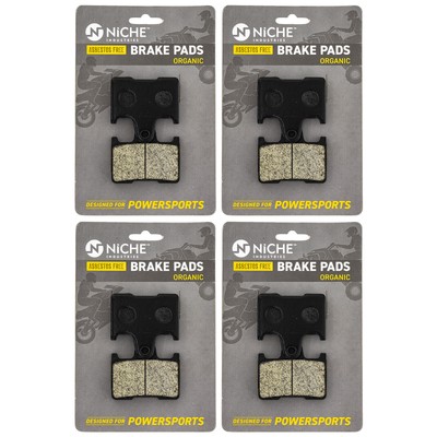 NICHE Brake Pad Set for Yamaha RX1 RS Vector ER LTX Venture Rear Organic 4 Pack