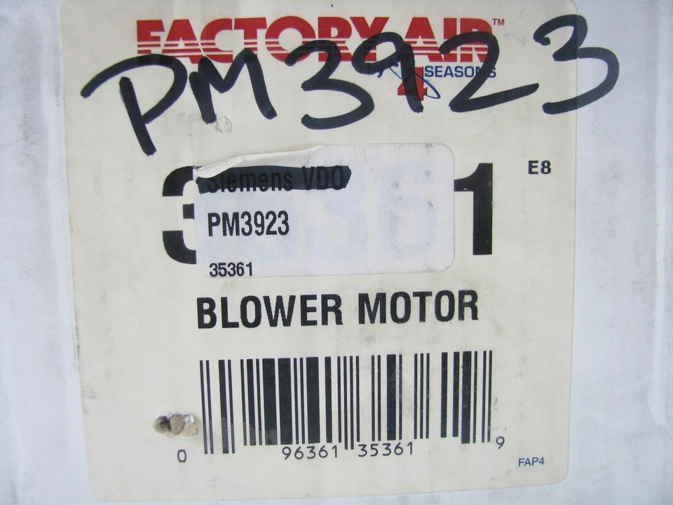 Motor soplador de aire acondicionado 35361 de fábrica para Ford Taurus y Mercury Sable 1996-2000 Foto 3 de 3