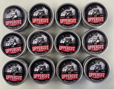   Uppercut Deluxe Clay, Strong Hold, Low Shine Pomades  LOT DEAL 