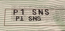 Cherished Number Plate "P1 SNS"