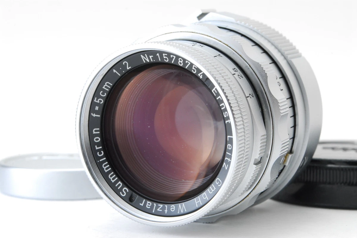 Leica SUMMICRON-M 50mm Focal f/2 Camera Lenses for sale | eBay