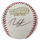 Theo Epstein Signed/Auto 2004 World Series Baseball Boston Red Sox GM JSA 208269