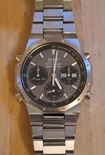 Seiko 7A38-7020 "Seikoak" Seiko Royal Oak Cronografo al Quarzo Vintage Originale