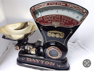 Antique Custom Restored Dayton Candy Scales. (Read Description) | eBay