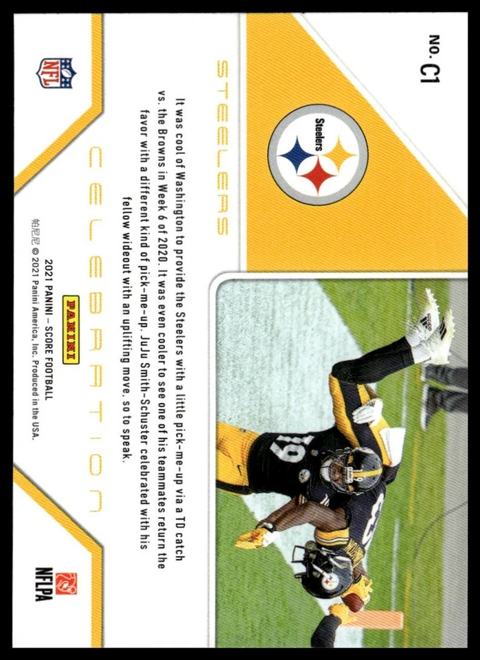 2021 Score James Washington #C1 Celebration - Image 2 of 2