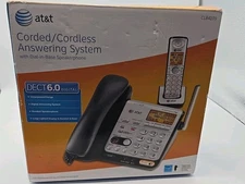 AT&T CL84109 1.9 GHz Dual Handsets Single Line Corded / Cordless Phone NEW (27)